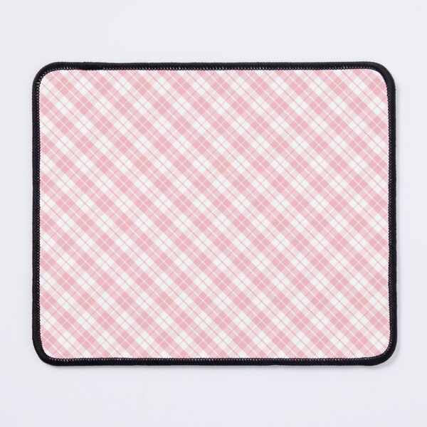 Item preview, quartz pink tartan pattern designed and sold by ImagineKaye.