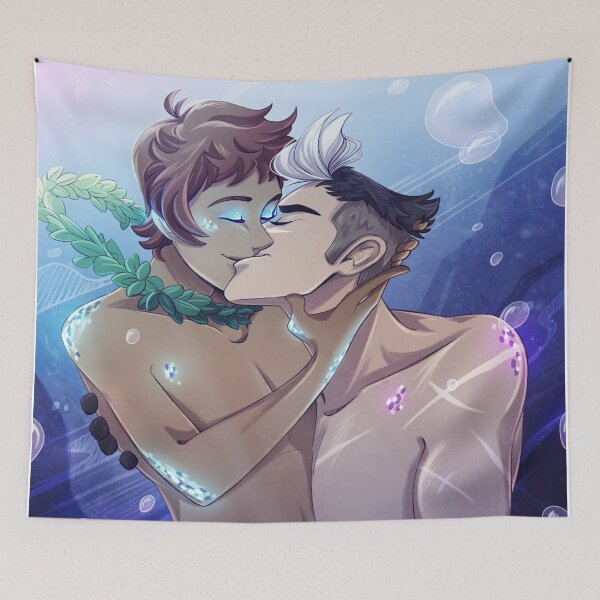 Item preview, Kiss Me Under The Sea designed and sold by mishydraws.