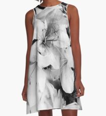 Spring Flowers A-Line Dress