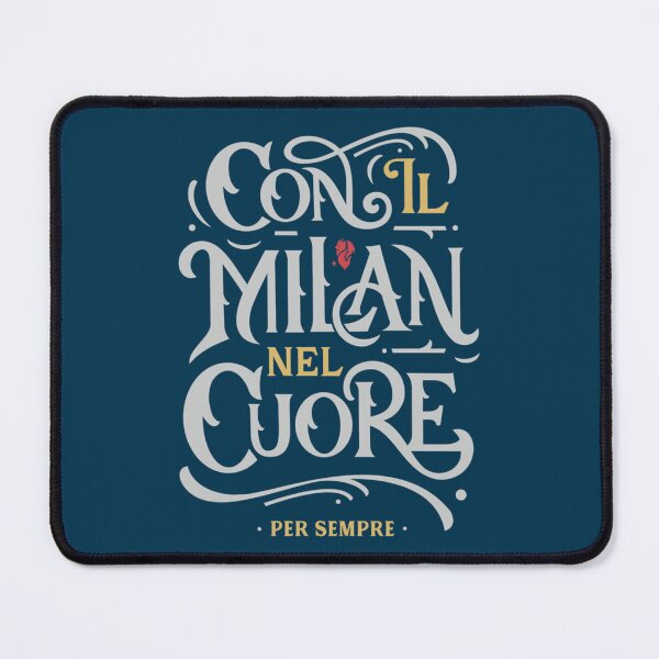 Item preview, AC Milán - Con Il Milan Nel Cuore designed and sold by TeezoneShop.