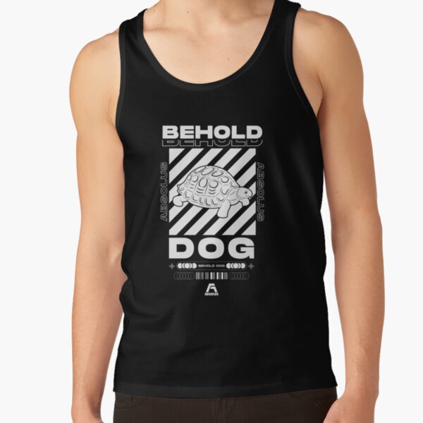 Behold Dog Streetwear (White) Tank Top