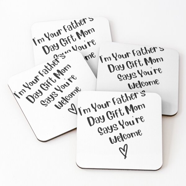 Item preview, I'm Your Father's Day Gift Mom Says You're Welcome-Funny Father's Day Gift- Daddy Joke-Fathers Day Outfit Children designed and sold by kingstorre.