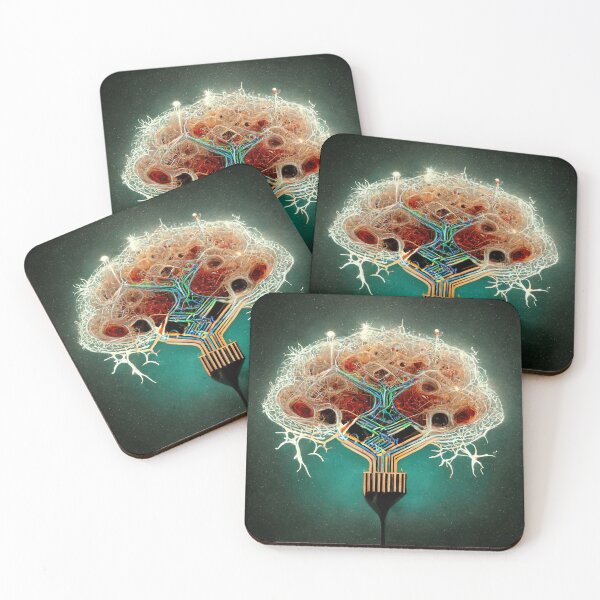 Item preview, Neuronal Circuitry Abstract Art designed and sold by customorbit.