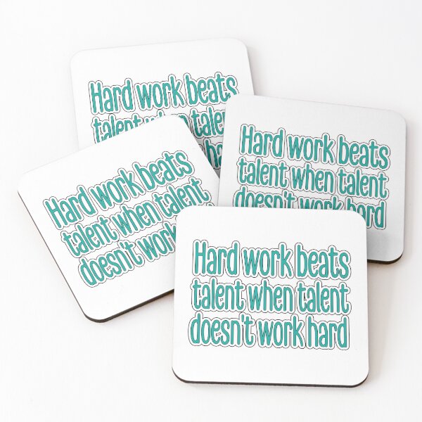 Item preview, Hard work beats talent when talent doesn't work hard designed and sold by retro10.