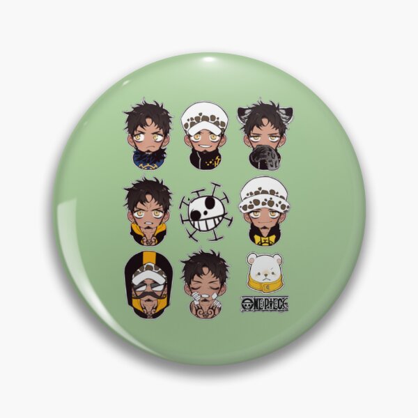 Item preview, Cute Trafalgar Law Facial Expression Challenge! designed and sold by MarciaLabadie.