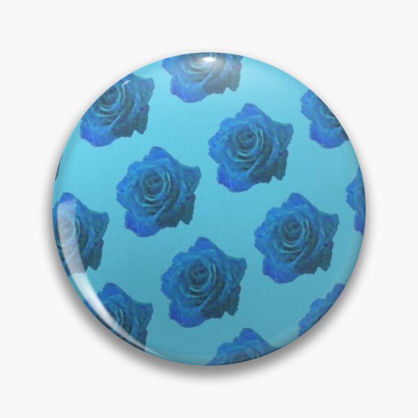Item preview, VINTAGE BLUE ROSE GARDEN PATTERNS BLUE ART  designed and sold by sharlesart.