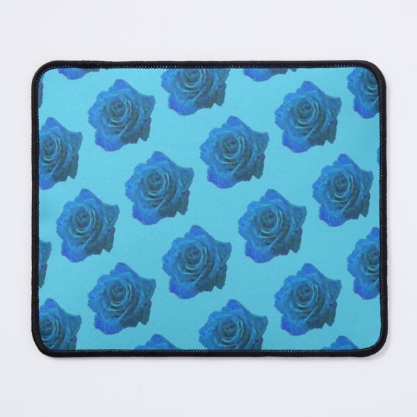 Item preview, VINTAGE BLUE ROSE GARDEN PATTERNS BLUE ART designed and sold by sharlesart.