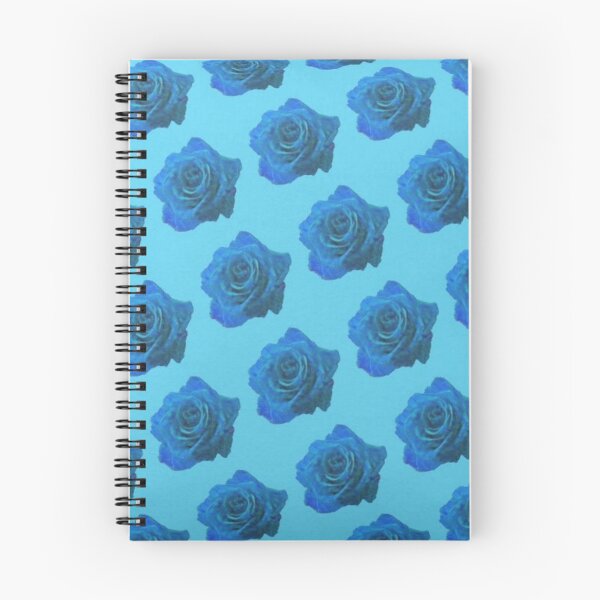 Item preview, VINTAGE BLUE ROSE GARDEN PATTERNS BLUE ART  designed and sold by sharlesart.