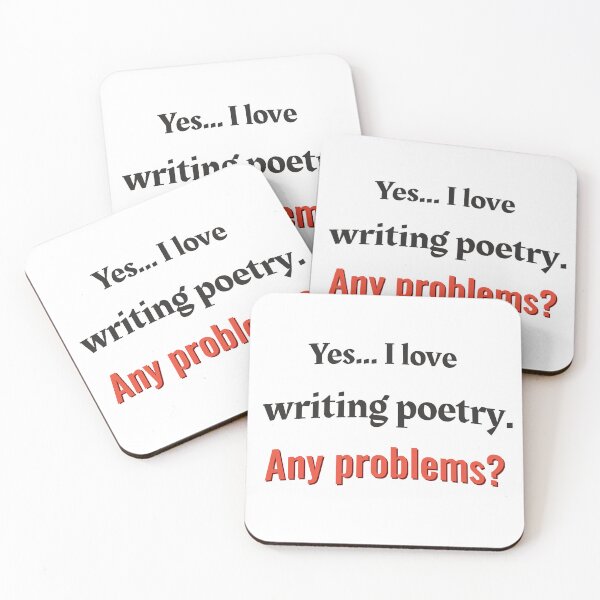 Item preview, I love Writing Poetry designed and sold by cooldesignsalot.