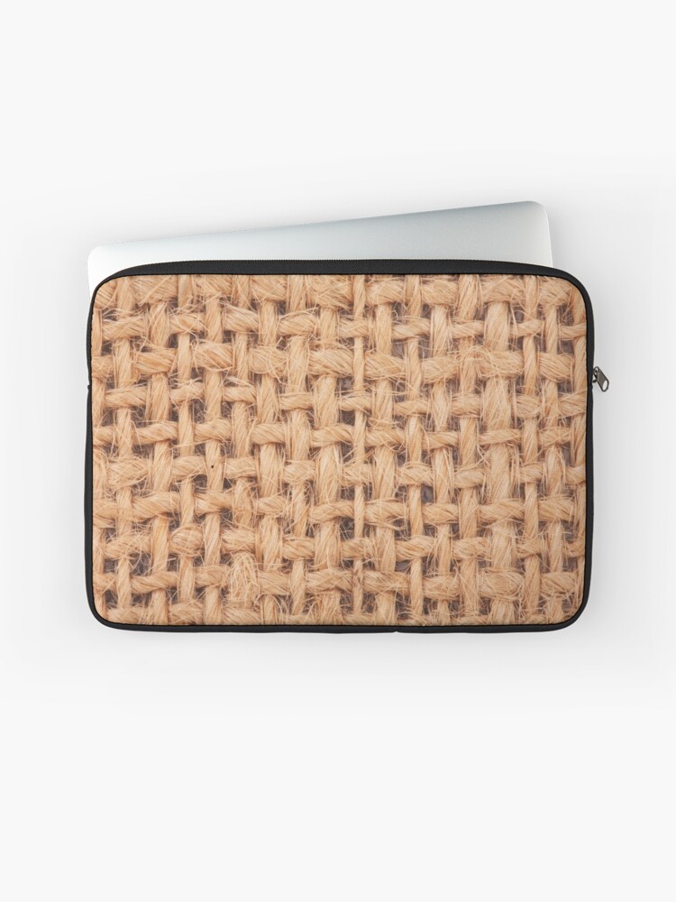 Jute hotsell laptop sleeve