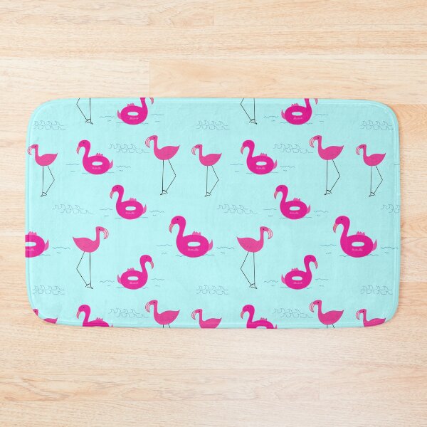 Item preview, Pink Flamingo Pond designed and sold by PeachyLitchi.