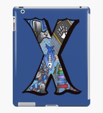 Doodle Letter X iPad Case/Skin
