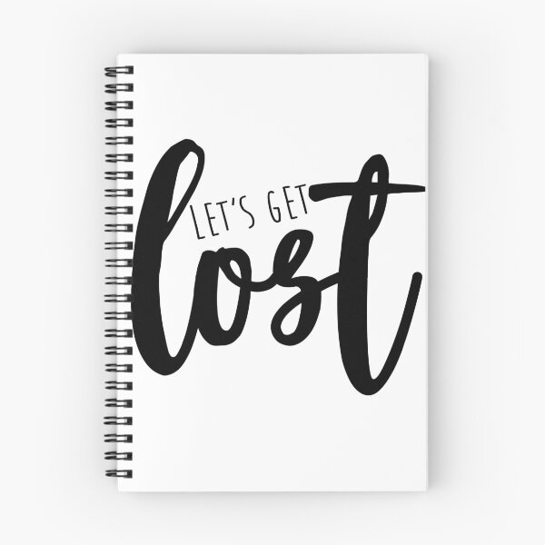 Item preview, Let's Get Lost Quote designed and sold by Ashleylcoop.