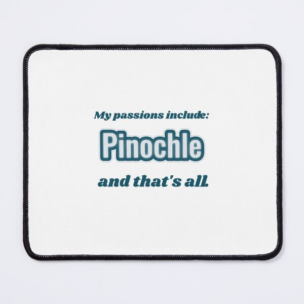 Item preview, Pinochle is my passion designed and sold by cooldesignsalot.