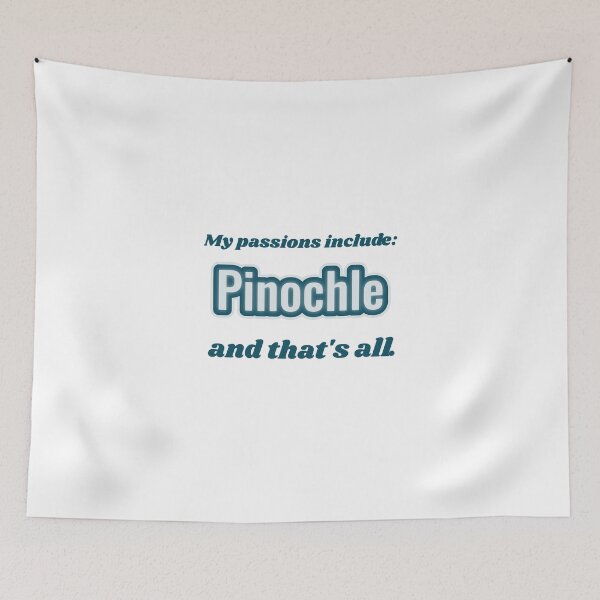 Item preview, Pinochle is my passion designed and sold by cooldesignsalot.