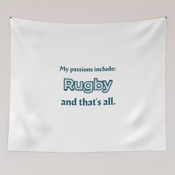 Item preview, Rugby is my passion designed and sold by cooldesignsalot.