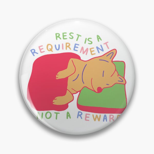 Item preview, Sleepy Shiba Inu on a Pillow Version 3 - Self Care Quotes designed and sold by aaalou.