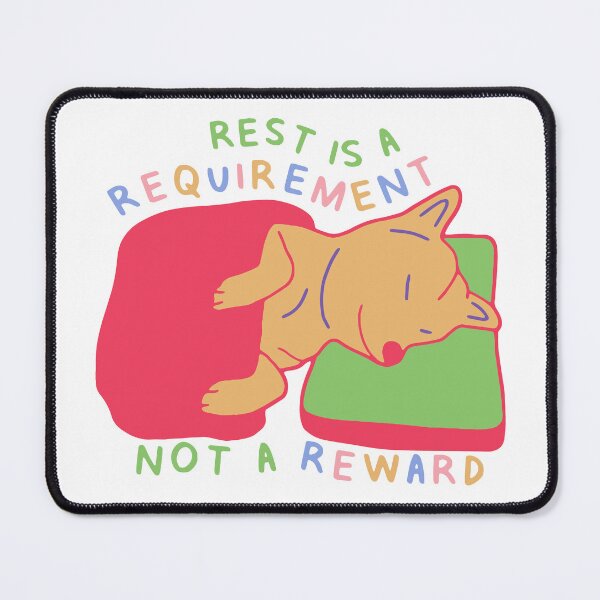 Item preview, Sleepy Shiba Inu on a Pillow Version 3 - Self Care Quotes designed and sold by aaalou.
