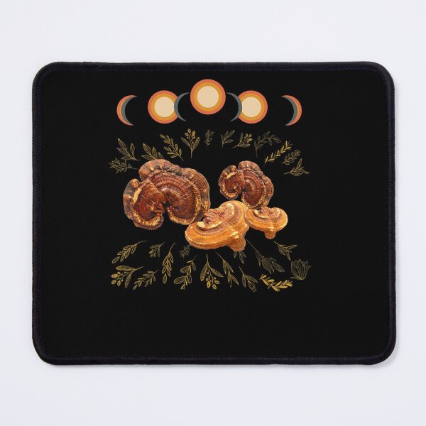 Item preview, Cottagecore Mycology Foraging Aesthetic Reishi Mushroom designed and sold by dickvusqr.