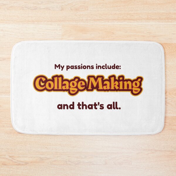 Item preview, Collage Making is my passion designed and sold by cooldesignsalot.