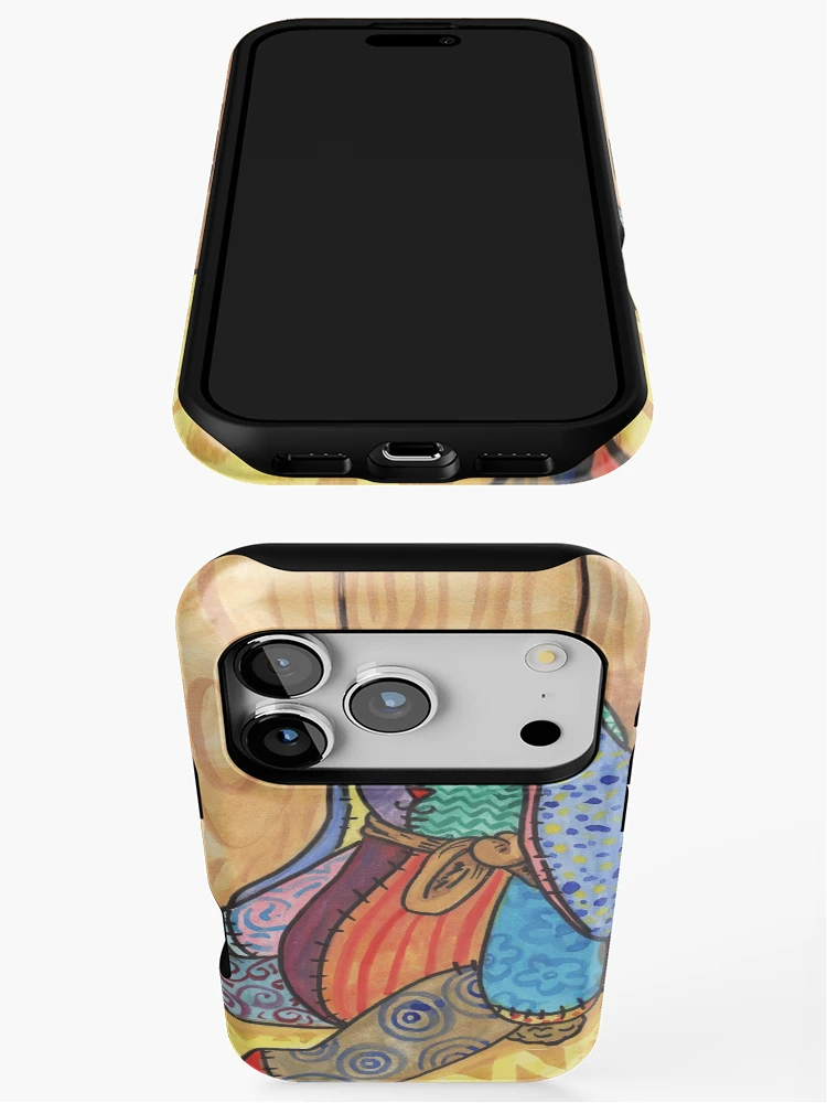 Thumbnail 3 of 4, iPhone Case, Stuffed Rabbit designed and sold by missmann.