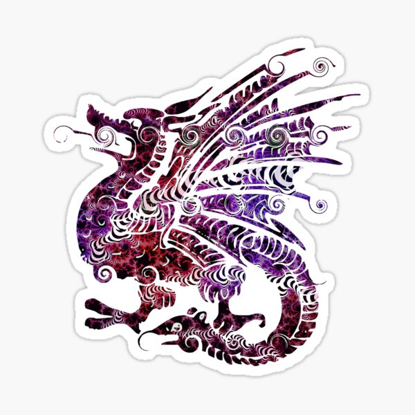 Royal Dragon Sticker