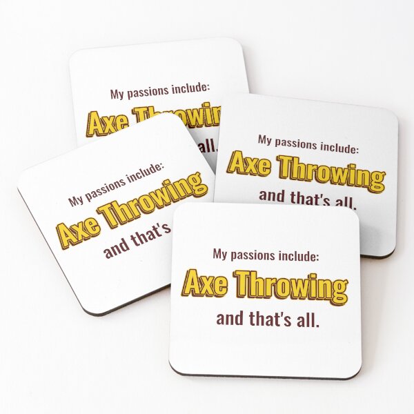 Item preview, Axe Throwing is my passion designed and sold by cooldesignsalot.