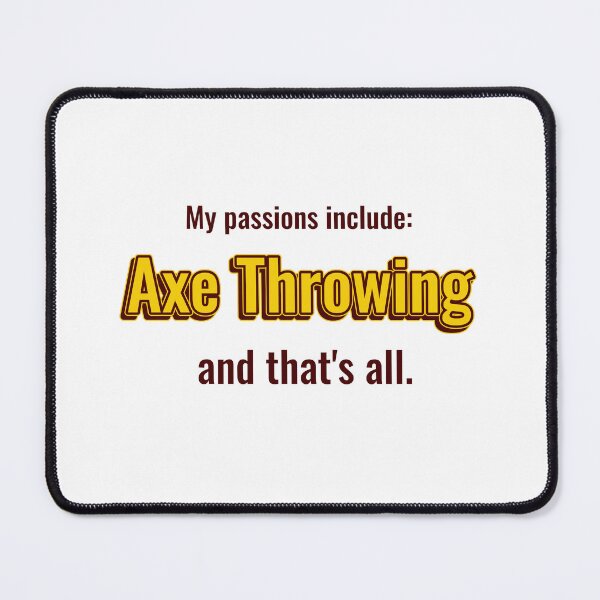 Item preview, Axe Throwing is my passion designed and sold by cooldesignsalot.