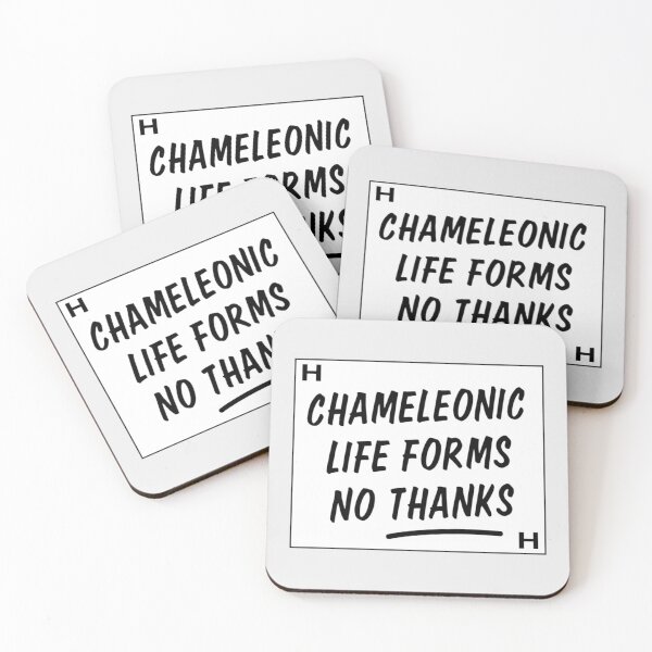 Item preview, Chameleonic Life forms NO THANKS!   designed and sold by LEVI2525.