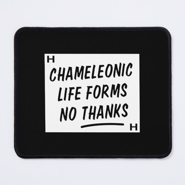 Item preview, Chameleonic Life forms NO THANKS! designed and sold by LEVI2525.