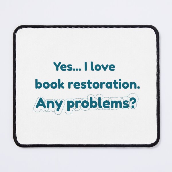Item preview, I love Book Restoration designed and sold by cooldesignsalot.