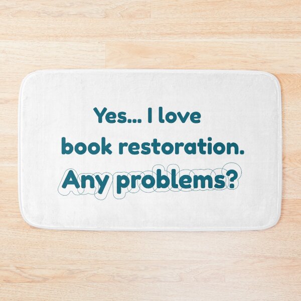 Item preview, I love Book Restoration designed and sold by cooldesignsalot.