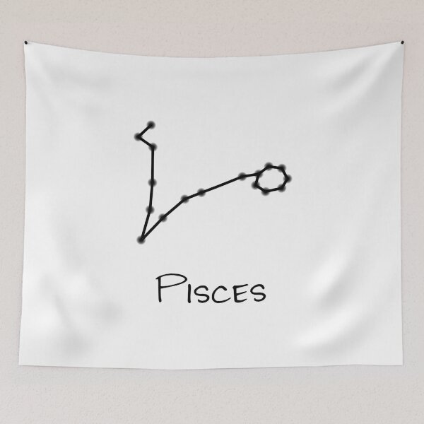 Item preview, Pisces Horoscope Sign - White designed and sold by layerstshirts.