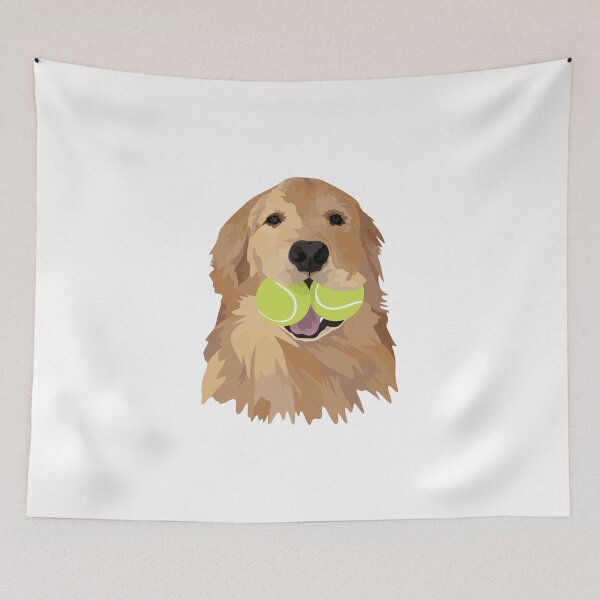 Item preview, Happy Golden Retriever Sticker designed and sold by sophiejacks.