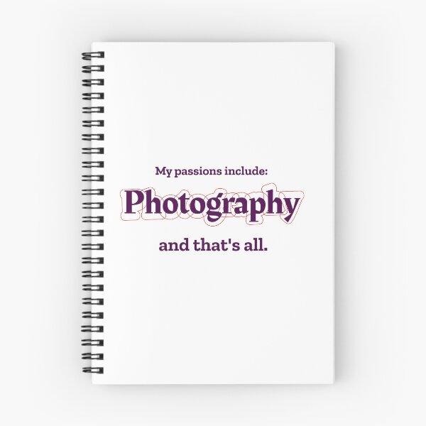 Item preview, Photography is my passion designed and sold by cooldesignsalot.