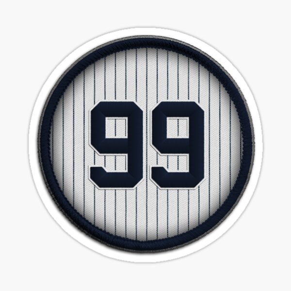 Aaron Judge #99 New York Yankees Signature Jersey Sticker for