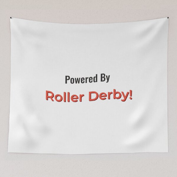 Item preview, Powered By Roller Derby designed and sold by cooldesignsalot.