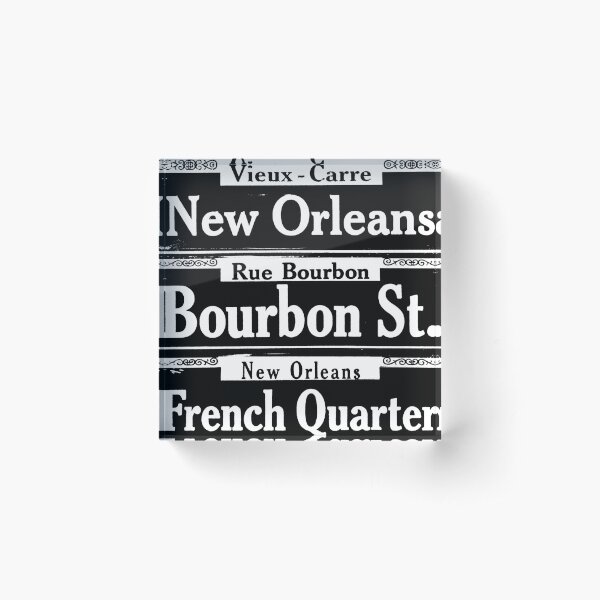 Item preview, Street Sign Scenes of New Orleans designed and sold by Overthetopsm.
