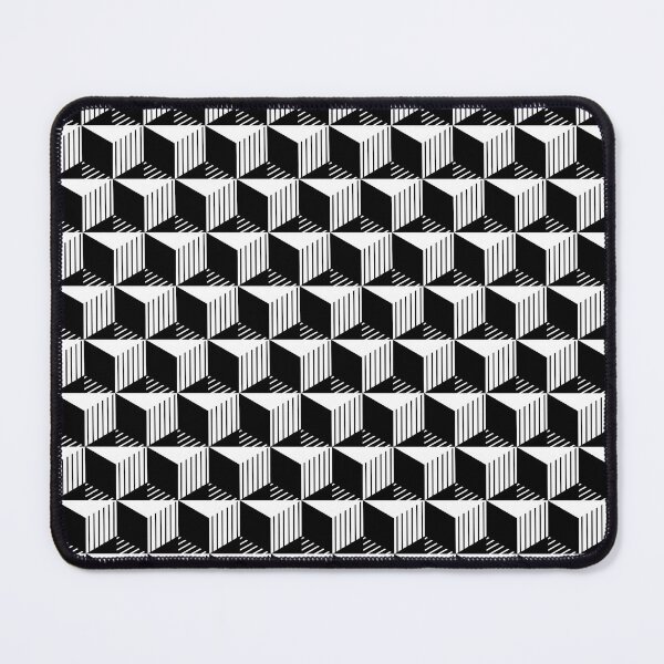 Item preview, Cubes - Black and White designed and sold by Blue-Banana.