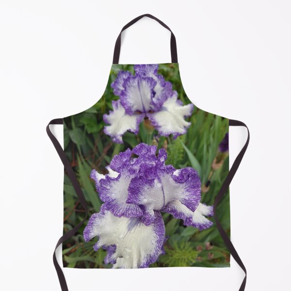 Item preview, Purple & white iris designed and sold by jdphotos.