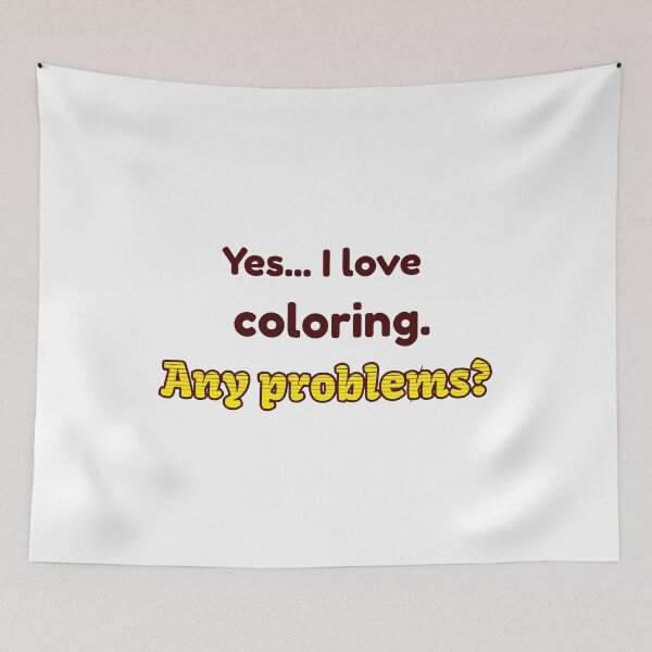 Item preview, I love Coloring designed and sold by cooldesignsalot.