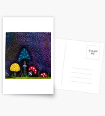 Mushrooms Postcards