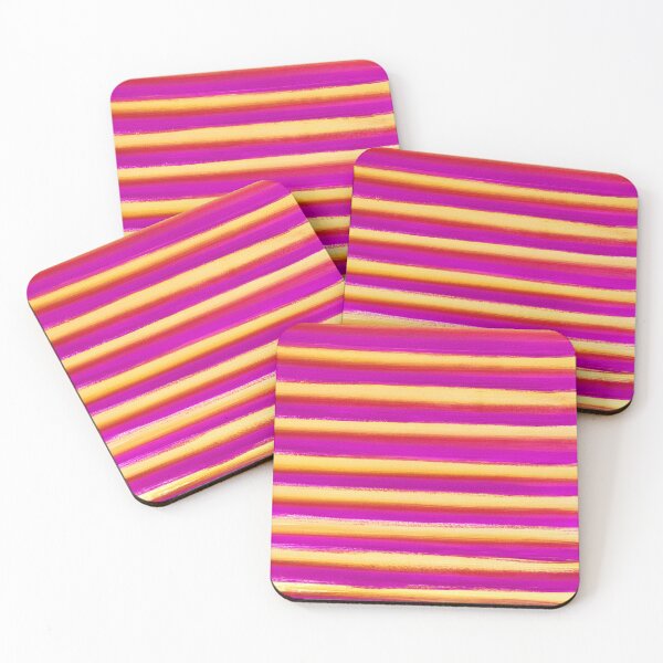 Item preview, Juicy Bright Stripes, Yellow, Red, Purple designed and sold by Daydreamer Alley.