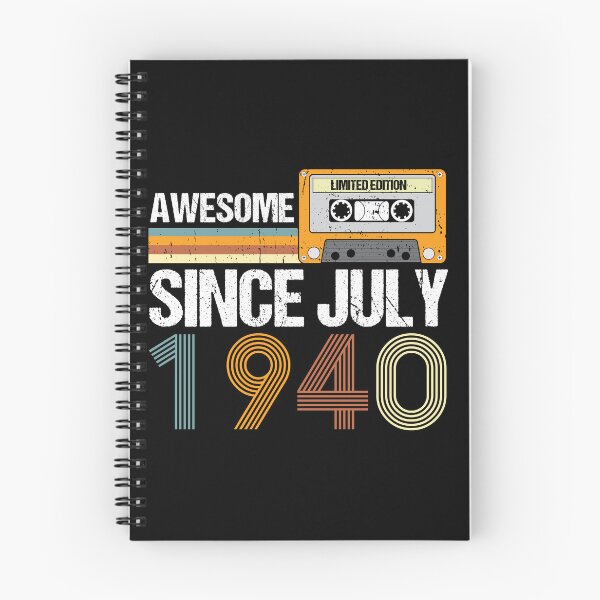 Item preview, Awesome Since July 1940 | 82th Birthday | Vintage July 1940 designed and sold by AMINE  ★★★★★.
