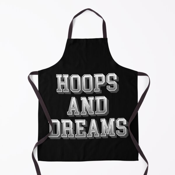 Item preview, Hoops And Dreams White & Grey Decorative Text Logo 3D Effect | Basketball Design designed and sold by Slam-Dunkan.