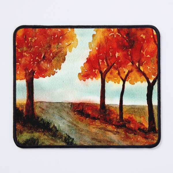 Item preview, trees in autumn designed and sold by Sandra  Steinke.