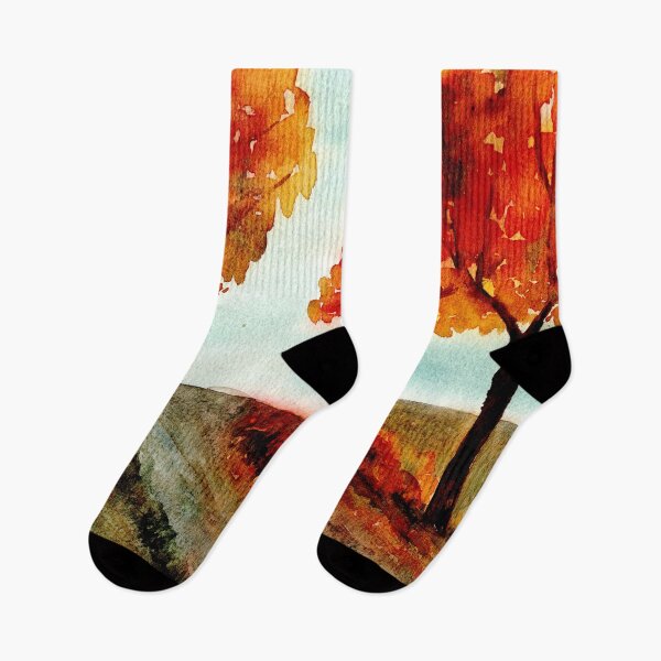 Item preview, trees in autumn designed and sold by Sandra  Steinke.
