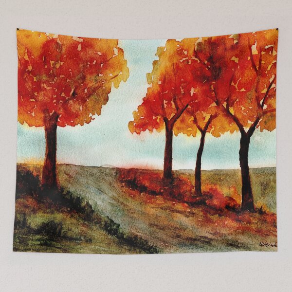 Item preview, trees in autumn designed and sold by Sandra  Steinke.