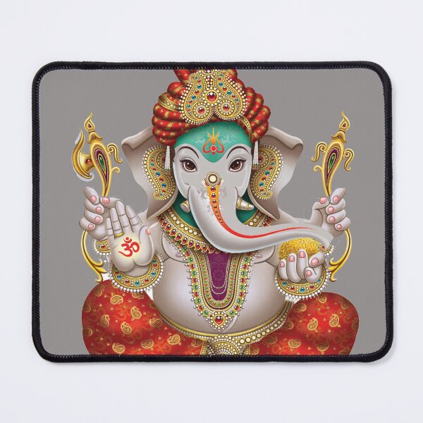 Item preview, Lord Ganesha Elephant Hindu God Indian Art Stickers Diwali Shree Ganesh ji designed and sold by tanabe.