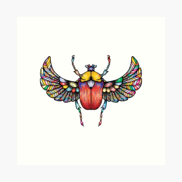 Scarab. Egyptian beetle. 13 cm. - Decorar con Arte